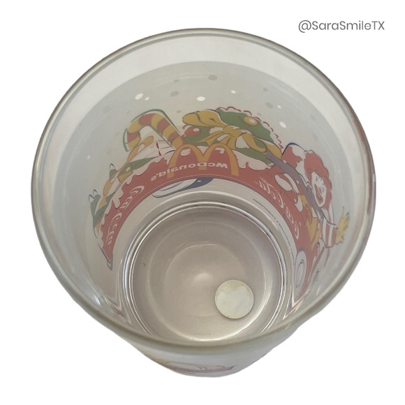 MCDONALD'S COCA-COLA 2001 LIMITED EDITION Ronald McDonald Christmas Glass - NIB - Picture 7 of 15